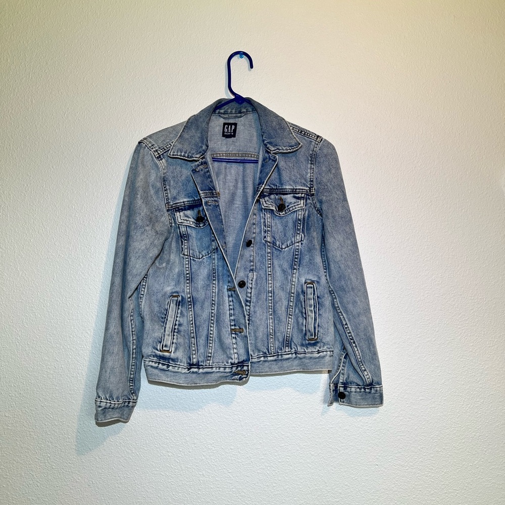 Gap Icon Denim Jacket Light Wash - Medium